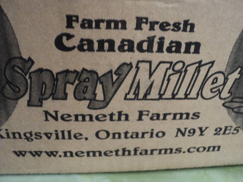 5 lb. Box of Bird Spray Millet...