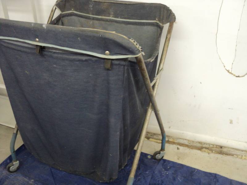 Disposal Cart on Wheels...