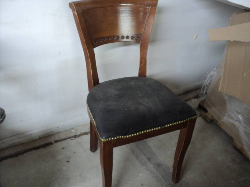 Wood Accent Office Chair adjustabl...