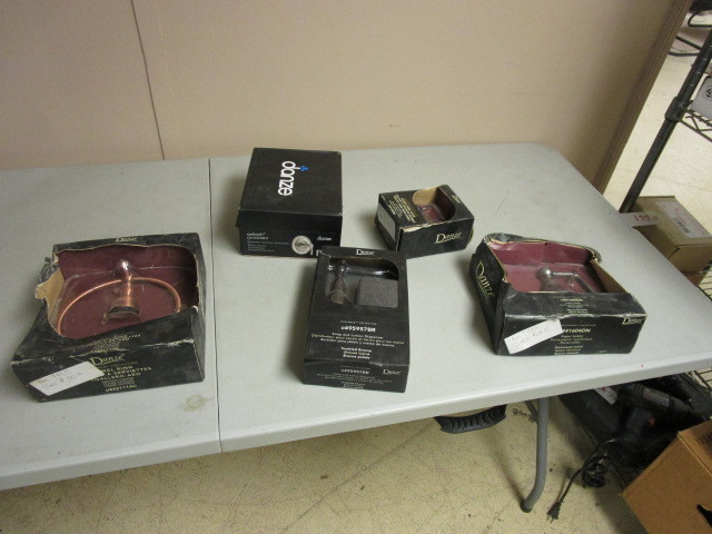 ASSORTED DANZE BATHROOM HARDWARE