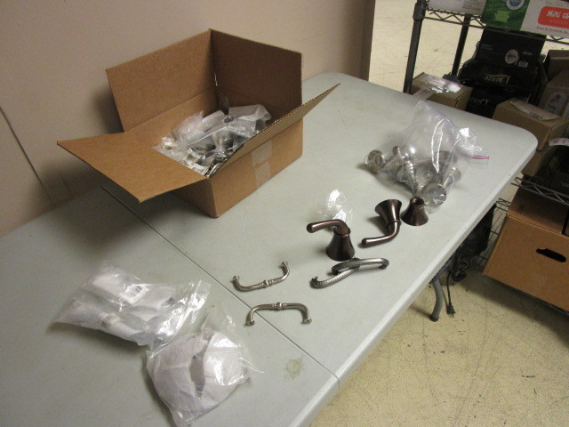 VARIOUS BATHROOM HARDWARE