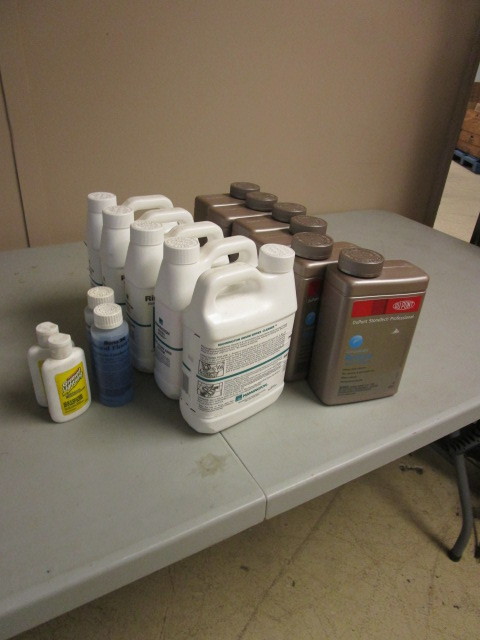 ASSORTED CLEANERS