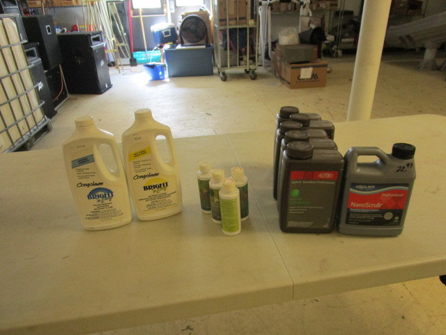 ASSORTED CLEANERS