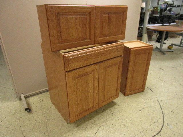 THREE PIECE CABINET SET