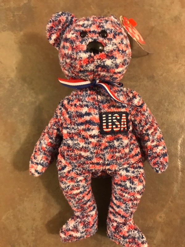 lot 14F image: ERROR TY Beanie Baby USA