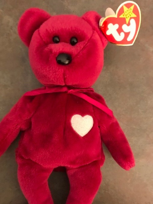 lot 1F image: ULTRA RARE ERROR TY Beanie Baby Valentina