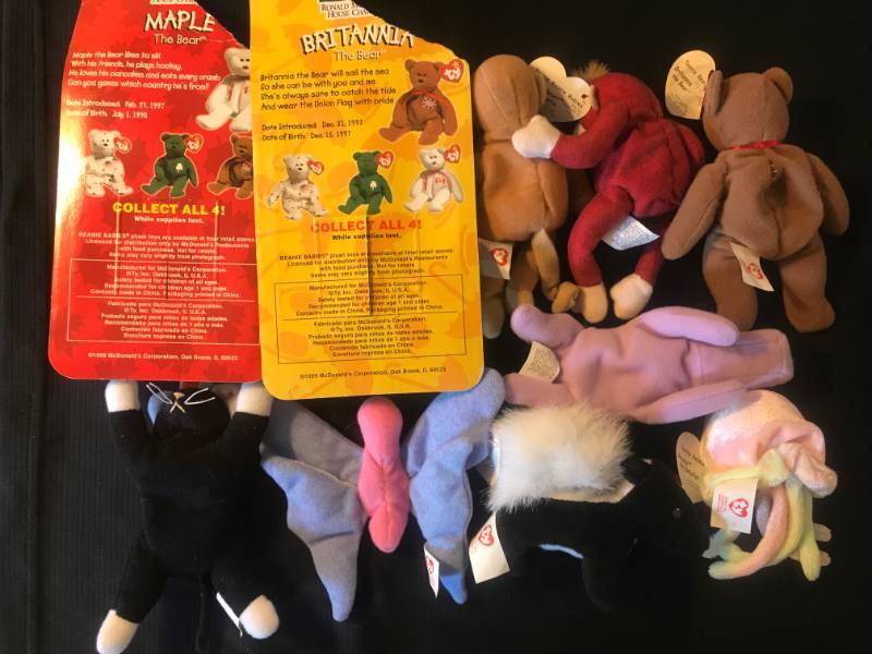 lot 41 image: TY Teenie Beanie Babies