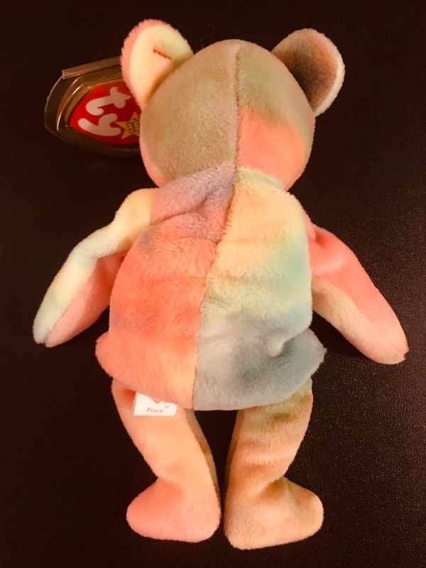 lot 12B image: ERROR TY Beanie Babies Peace