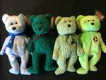 1999 holiday teddy beanie baby errors