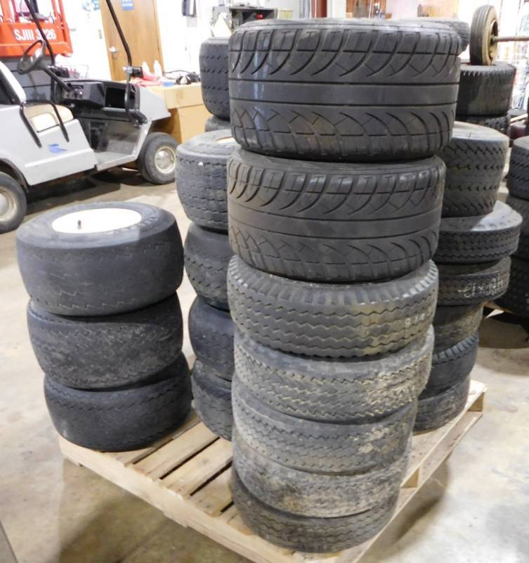 lot 27 image: Pallet Lot of Golf Cart Tires