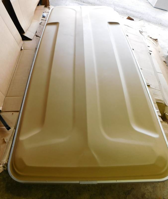 lot 15 image: E-Z Go Golf Cart Sun Top - 115 x 42