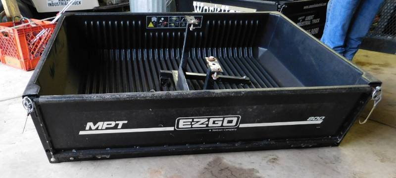 lot 34 image: NEW E-Z Go 800 Workhorse Dump Box