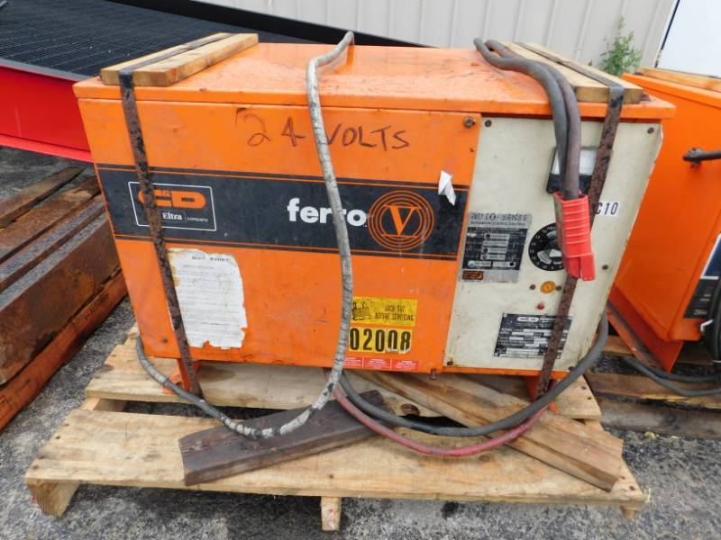 lot 50 image: Two C & D 24 Volt Chargers