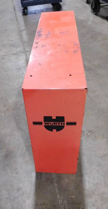 lot 59 image: Wurth 40 Slot Steel Bin - 34 x 8.5 x 22