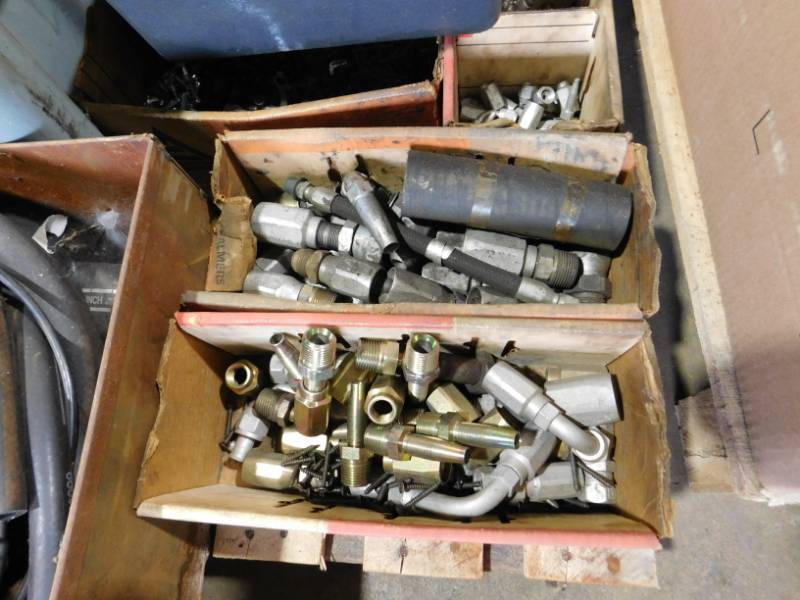 lot 74 image: Misc. Lot of Nuts, Bolts, Hose Clamps, Gaskets & More