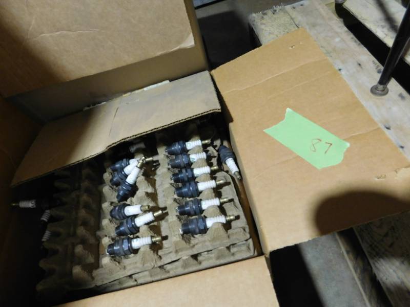 lot 87 image: Spark Plugs, Plug Wires, Air & Oil Filters