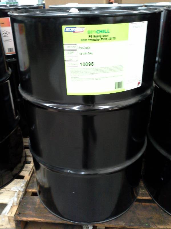 lot 517 image: One Drum of Kost USA Biochill PG Heavy Duty Heat Transfer Fluid 3070 55-Gallon