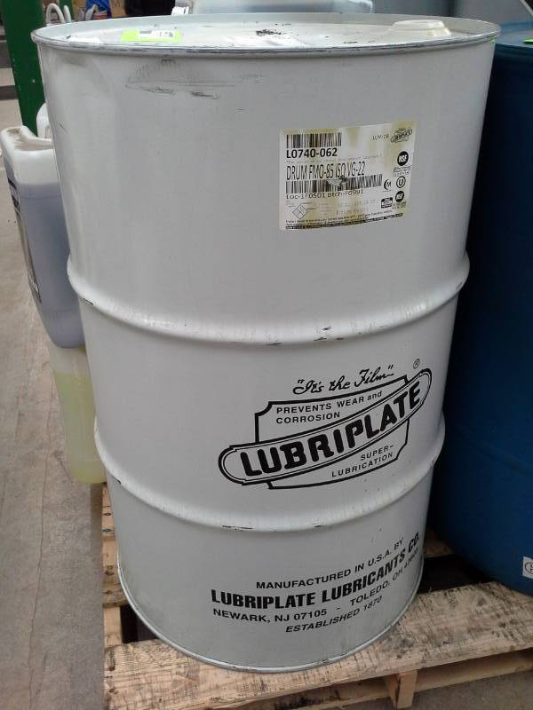 lot 525 image: One Drum of Lubriplate FMO 85-55GADR 55-Gallon