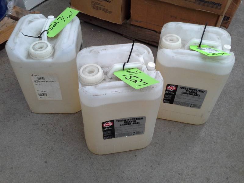 lot 527 image: 3 Pails of P&S Professional Detail Products Turbo Industrial Cleaner Concentrate 5-Gallon