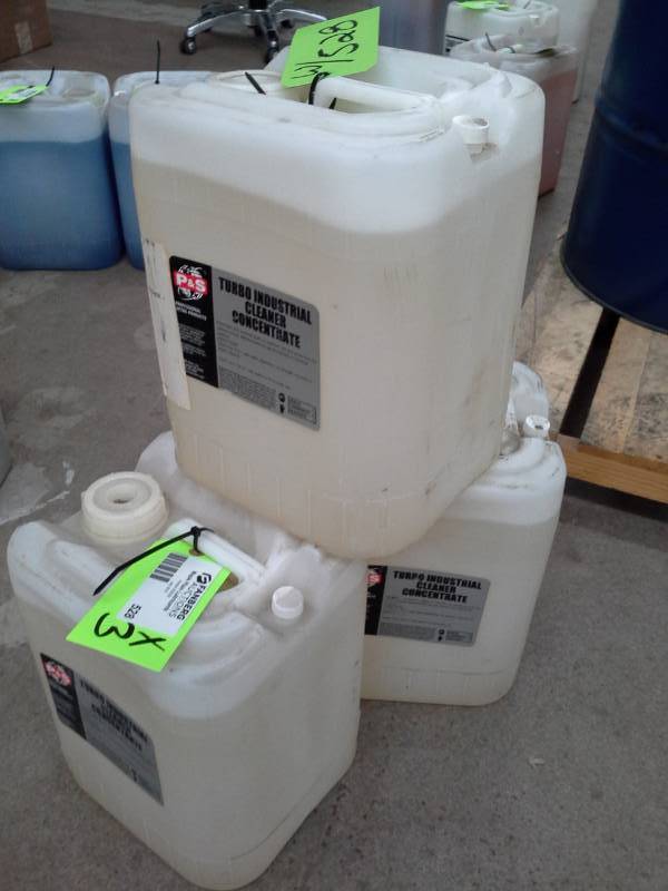 lot 528 image: 3 Pails of P&S Professional Detail Products Turbo Industrial Cleaner Concentrate 5-Gallon