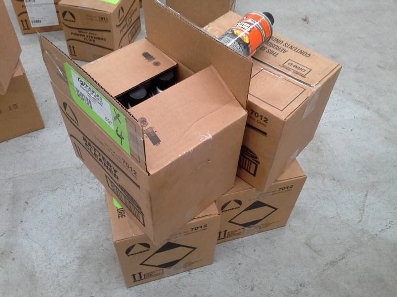 lot 537 image: 4 Cases of Penray Battery Cleaner 15oz. Aerosol Cans