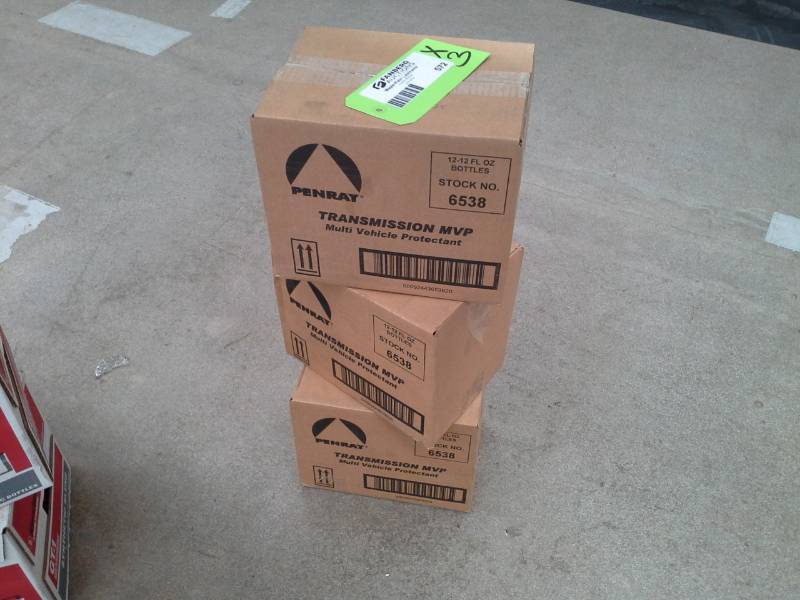 lot 572 image: 3 Cases of Penray Transmission Multi Vehicle Protectant 12oz.