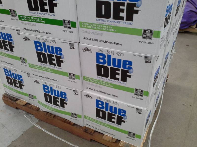 lot 638 image: 12 Cases of Peak Blue Def Diesel Exhaust Fluid 1-Gallon