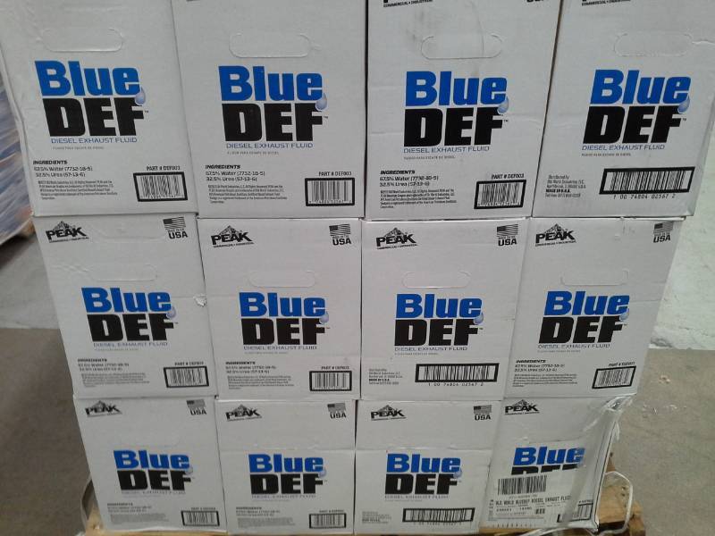 lot 639 image: 6 Cases of Peak Blue Def Diesel Exhaust Fluid 1-Gallon