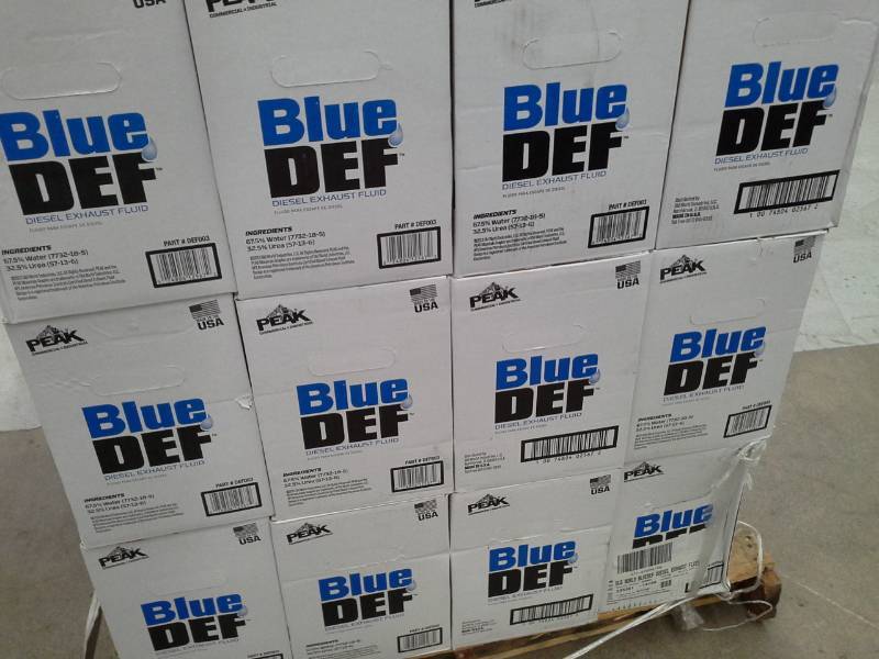 lot 640 image: 6 Cases of Peak Blue Def Diesel Exhaust Fluid 1-Gallon