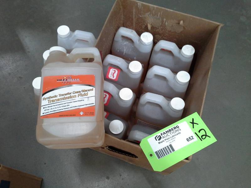 lot 652 image: 12 Bottles of Terra Clean Synthetic Transfer CaseManual Transmission Fluid 64oz.