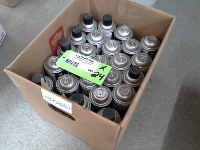 lot 667 image: 24 Aerosol Cans of Terra Clean Fuel & Post Combustion Cleaner 11oz.