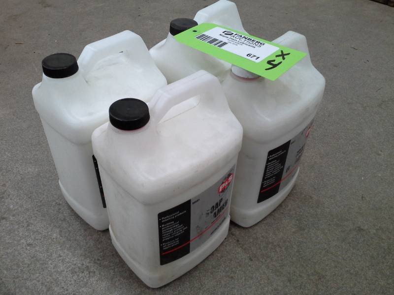 lot 671 image: 4 Bottles of P&S Soap Defoamer 1-Gallon