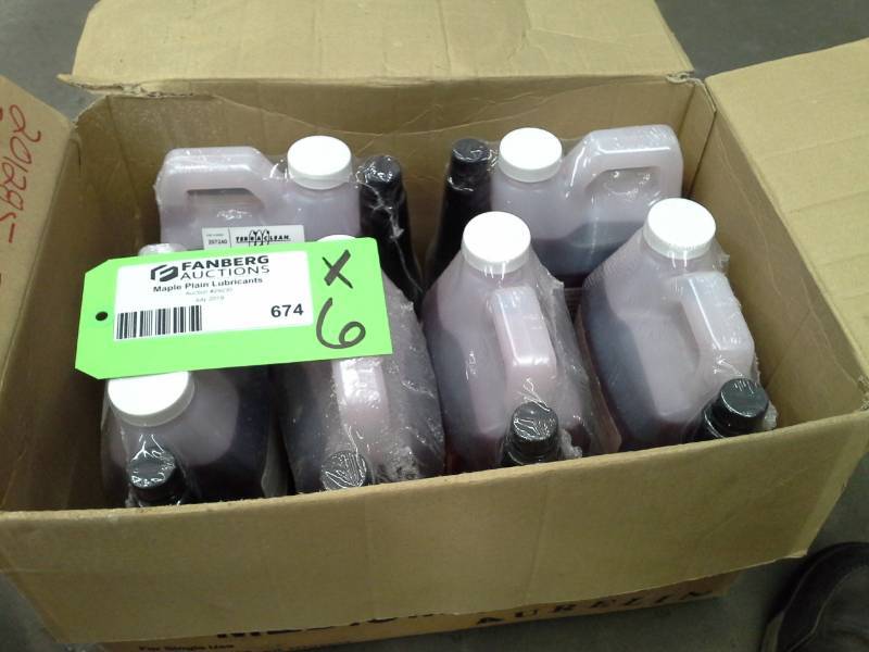 lot 674 image: 6 Bottles of Terra Clean Power Steering Fluid and Conditioner - Red 64oz.