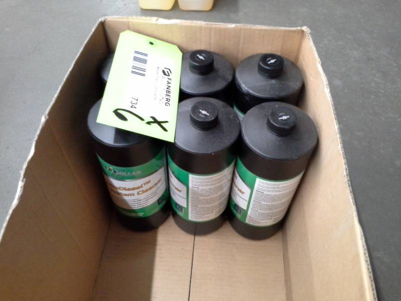 lot 734 image: 6 Bottles of Terra Clean TerraDiesel EGR System Cleaner 32oz.