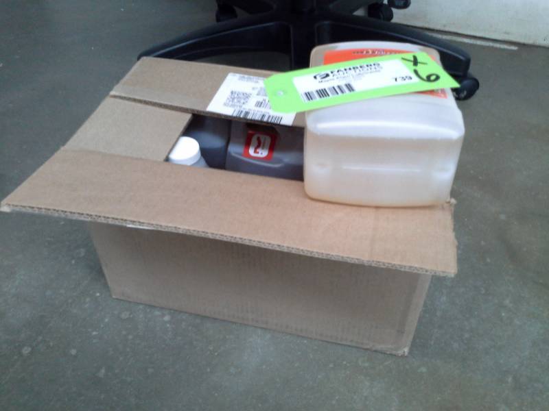 lot 739 image: 6 Bottles of Terra Clean Synthetic Transfer CaseManual Transmission Fluid 64oz.