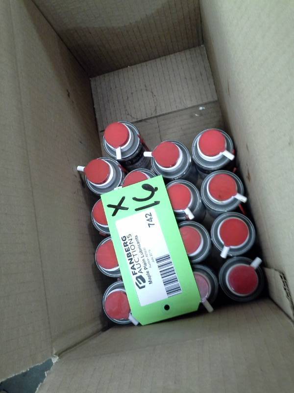 lot 742 image: 16 Aerosol Cans of Terra Clean Air Intake Cleaner 4oz.