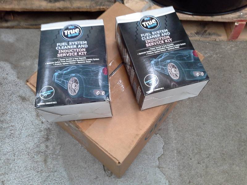 lot 770 image: 7 TrueBrand Fuel System Cleaner and Induction Service Kits