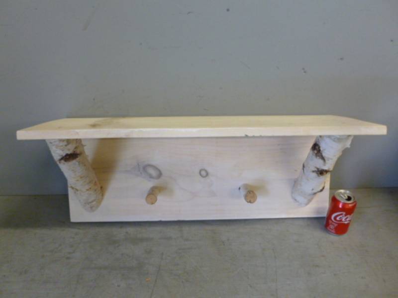 lot 12 image: Birch Branch Shelf