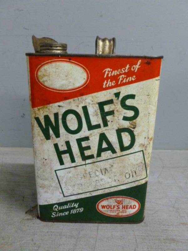 lot 19 image: Vintage Oil Can
