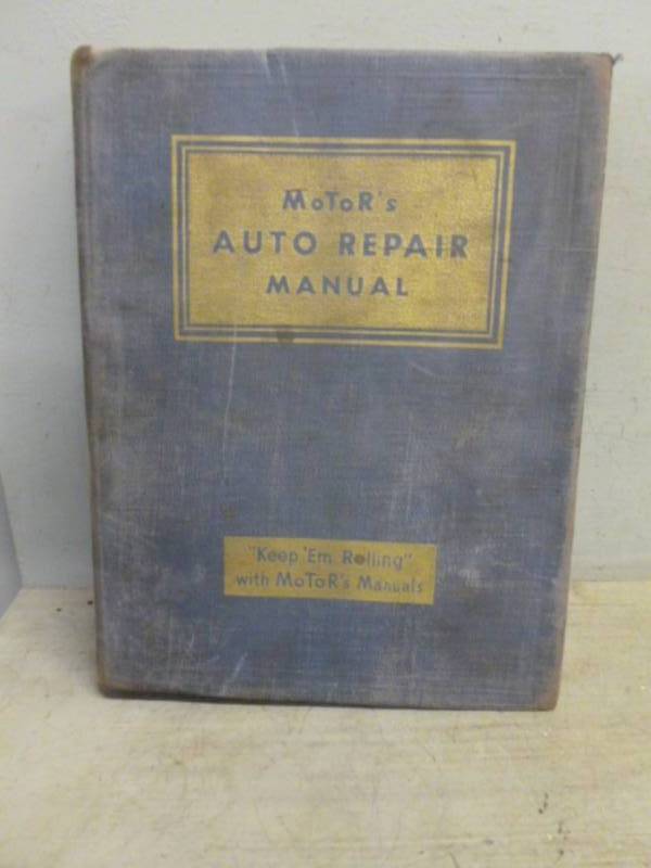 lot 87 image: Vintage Repair Manual