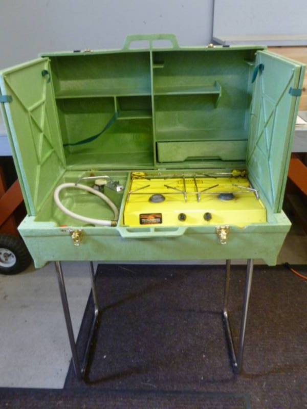 lot 111 image: Vintage Camping Kitchen
