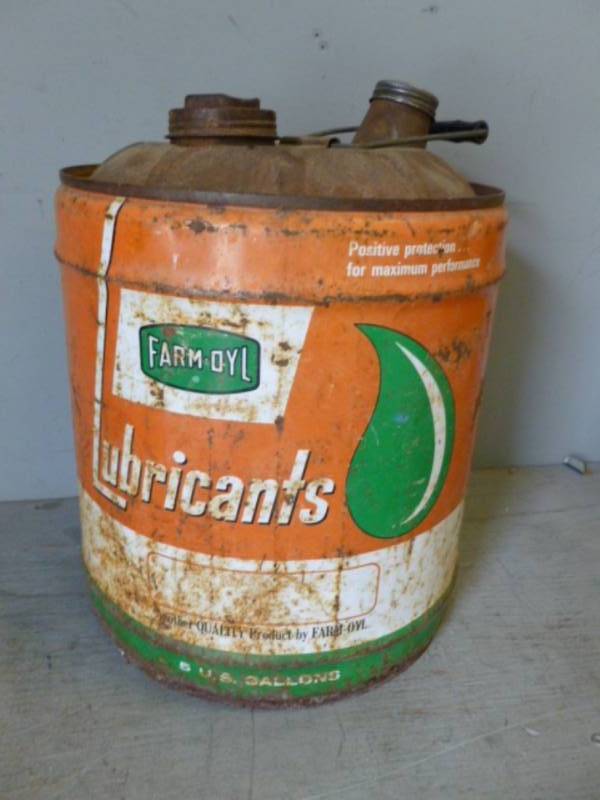 lot 202 image: Vintage Oil Can