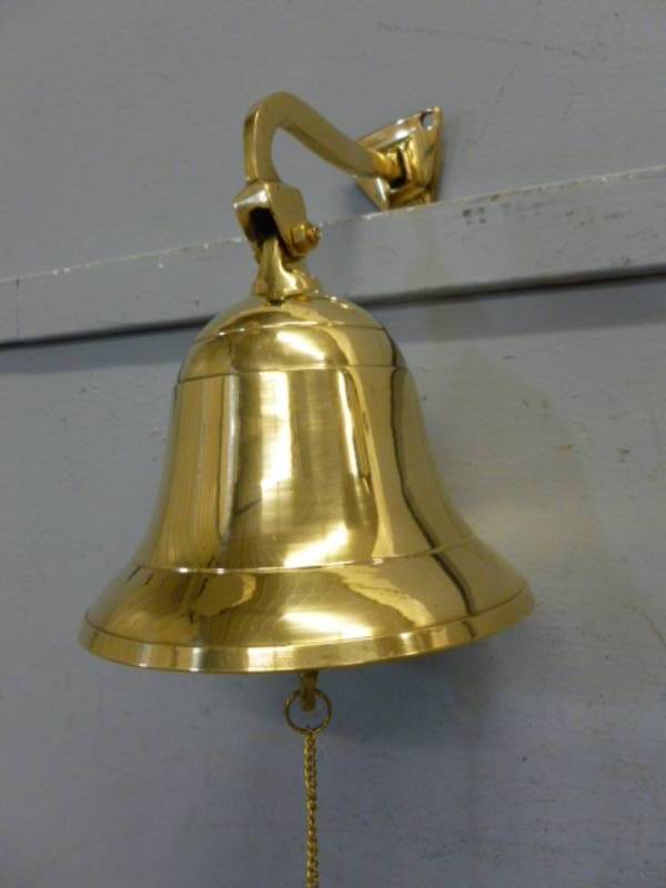 lot 203 image: Brass Bell