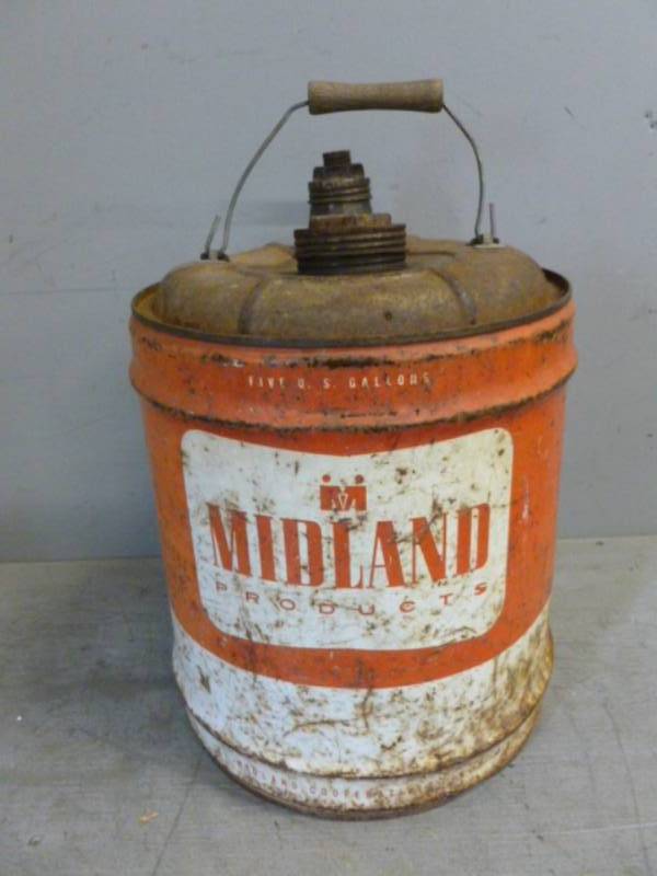 lot 210 image: Vintage Oil Can