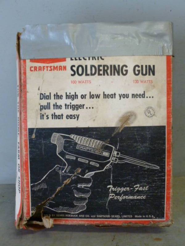 lot 217 image: Soldering Gun