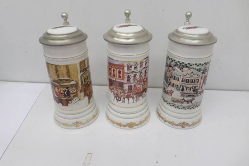 lot 68 image: The Miller Holiday Collection-3 Steins