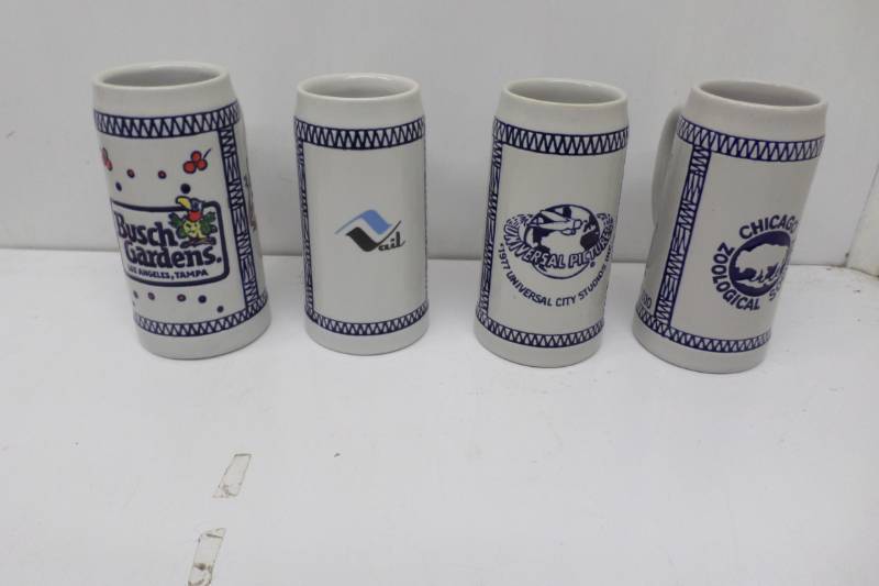 lot 168 image: 4 Steins