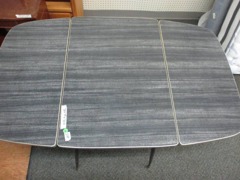 lot 2 image: Vintage Drop Leaf Tables