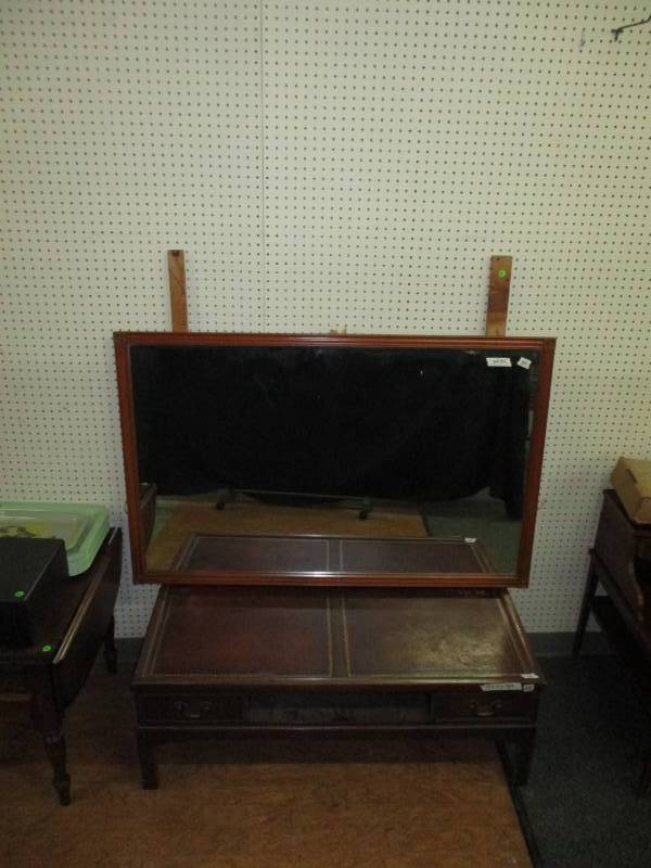 lot 11 image: Mirror and Old Coffee Table