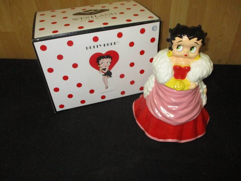 lot 100 image: Betty Boop Cookie Jar